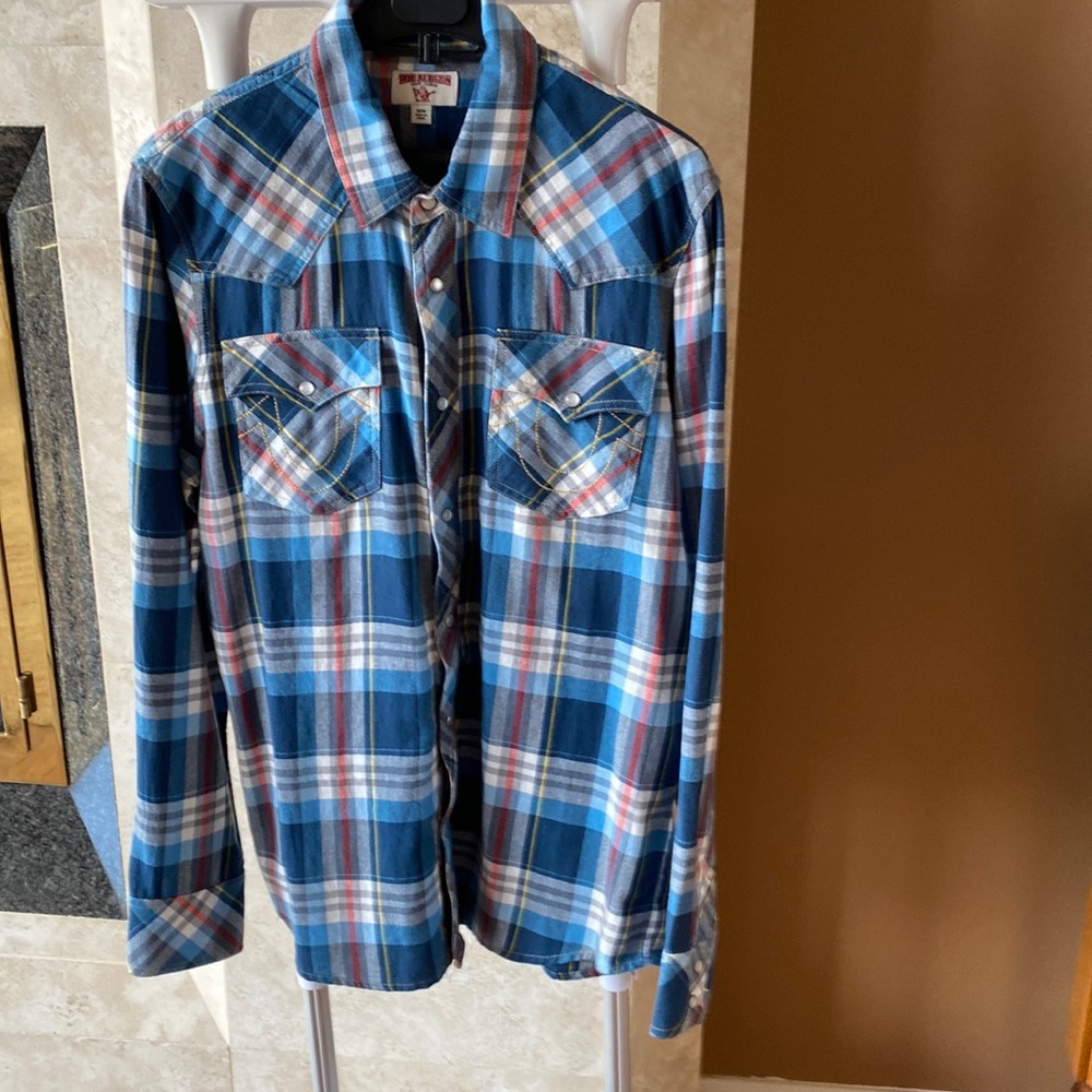 True religion multicolored shirt